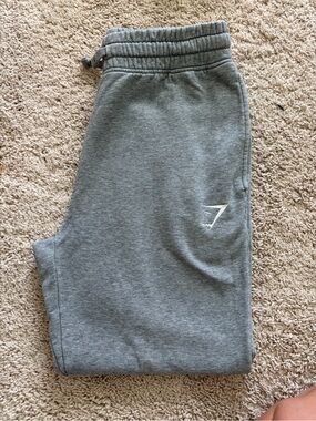 GYMSHARK Mens Gray Jogger Sweatpant- Medium